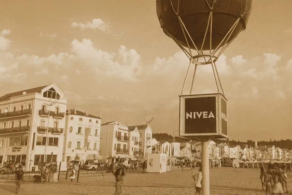 La bola de nivea plage de nazare Portugal