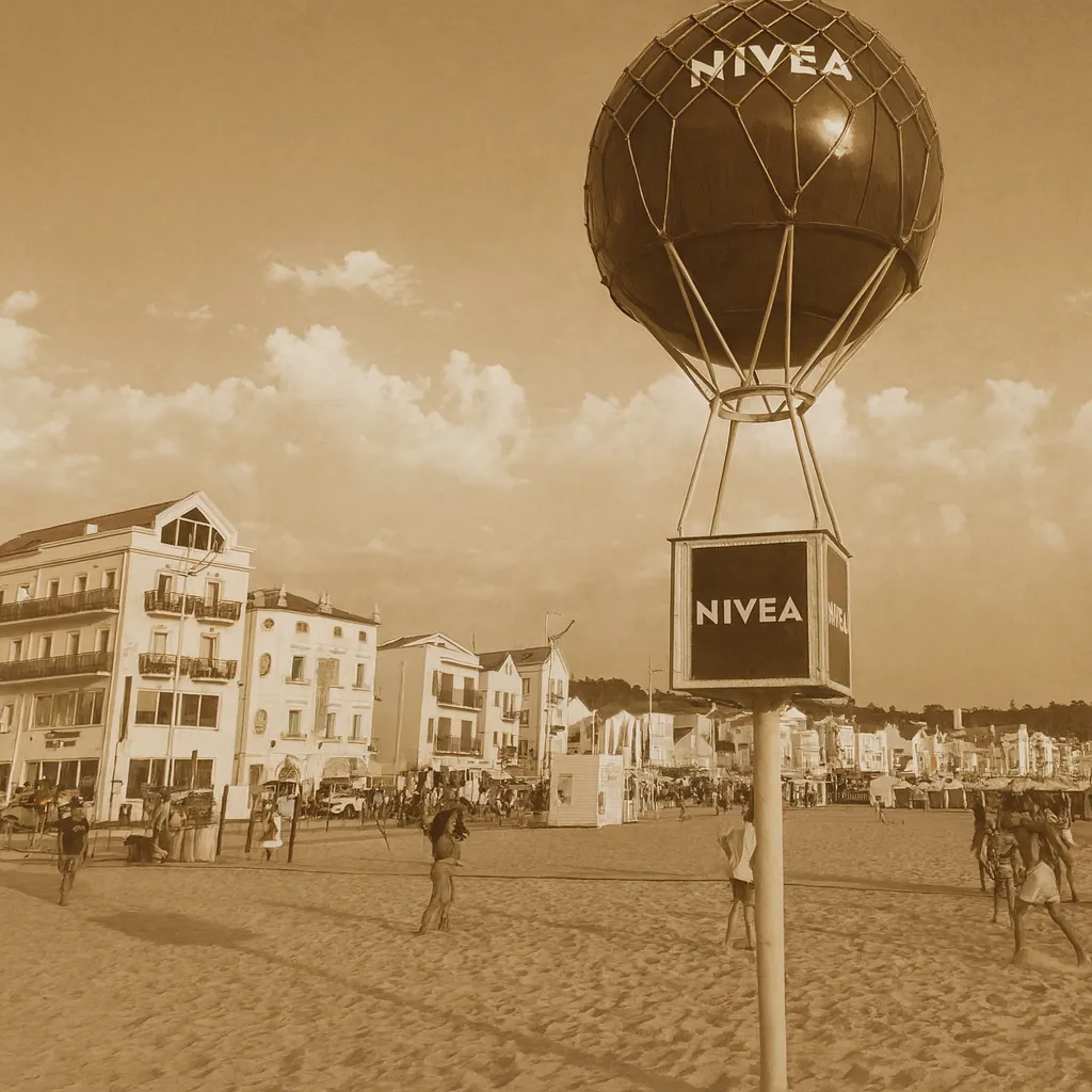 Bola NIVEA à Nazaré
