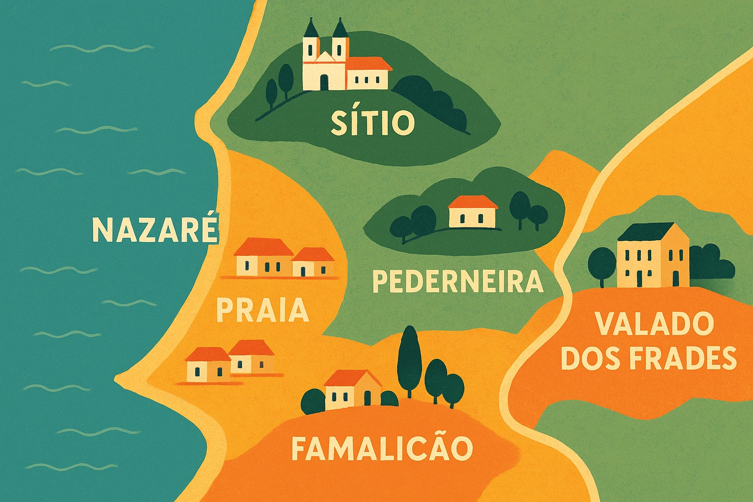 Où habiter à Nazaré : les 5 quartiers de la ville